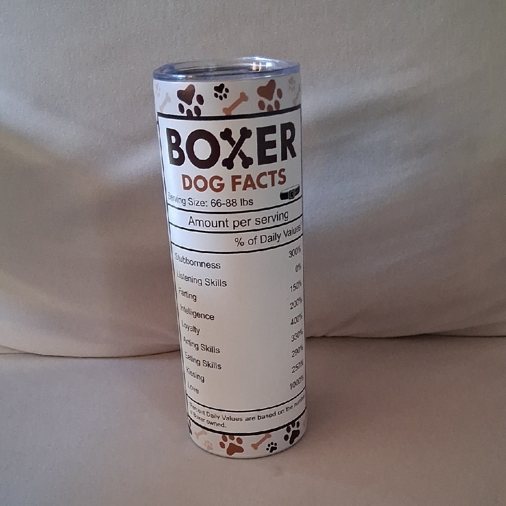 Travel Mug/Tumbler BOXER LOVER